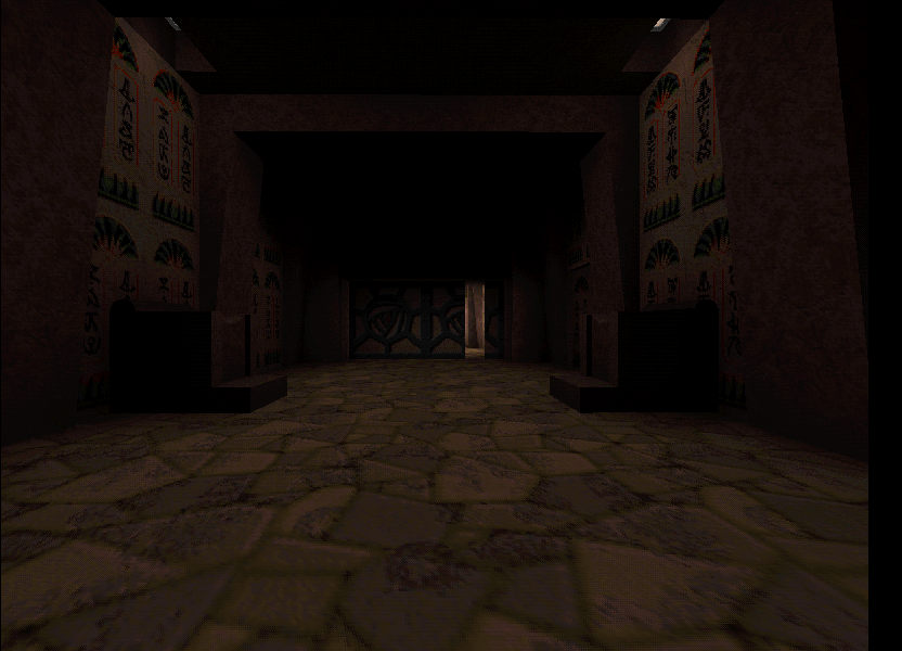 The statue room. The statue room.