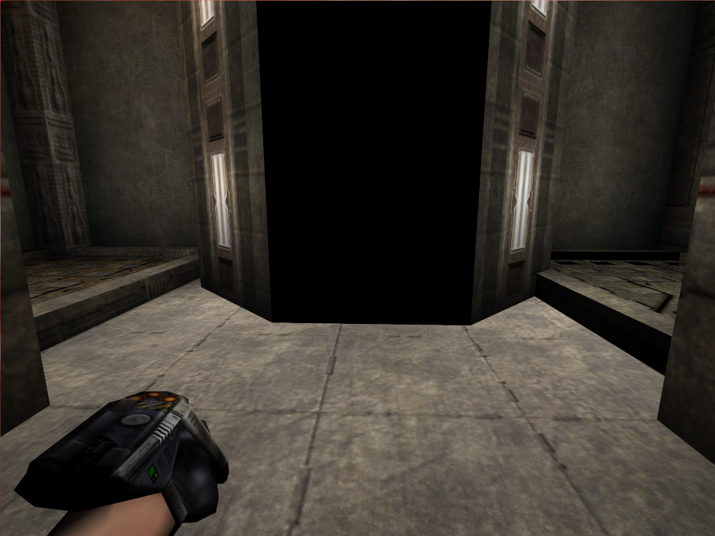 The elevator room from the bottom. The elevator room from the bottom.