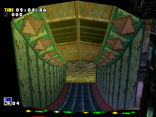 An inaccessible area behind the start of the stage that was originally going to be used for the starting point. An inaccessible area behind the start of the stage that was originally going to be used for the starting point.