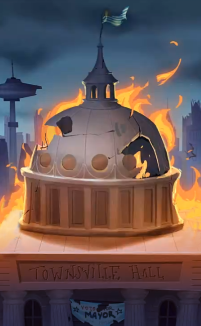 Icon for a unknown rift of the "Ruined" variant of Townsville
