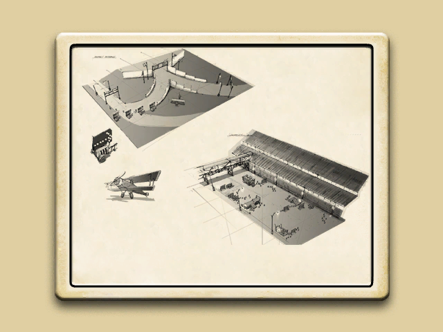 Early Ornament Valley Airport's concept art (third piece) Early Ornament Valley Airport's concept art (third piece)