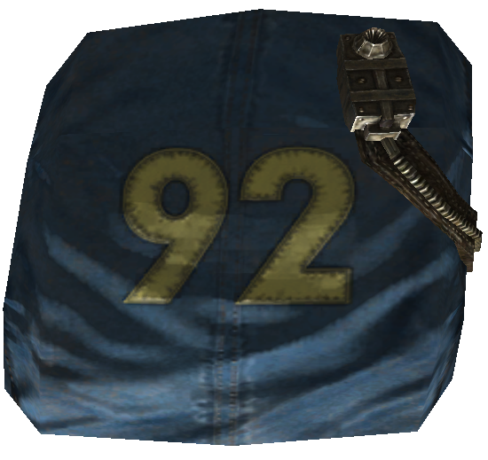 Vault 92 suit world model Vault 92 suit world model