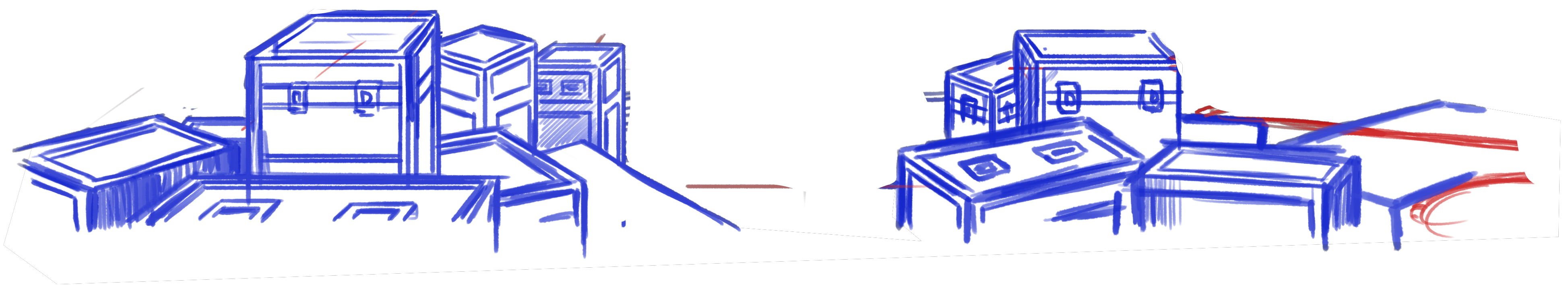Foreground decoration.
