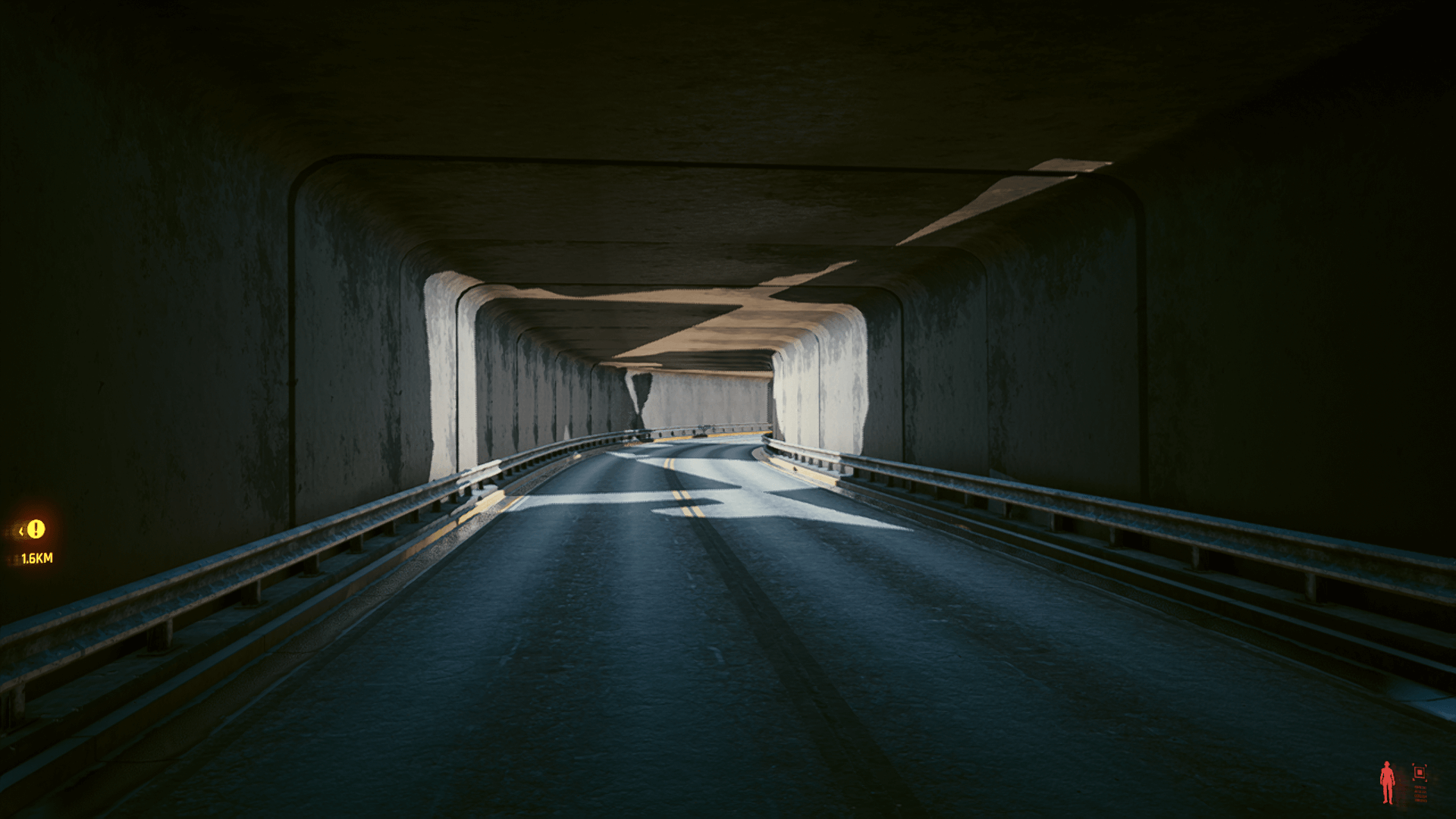 Unused tunnel, continuing past the visible area Unused tunnel, continuing past the visible area
