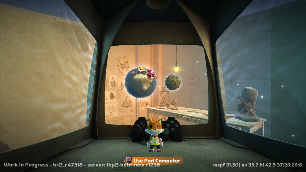 Early version of Creator's Background