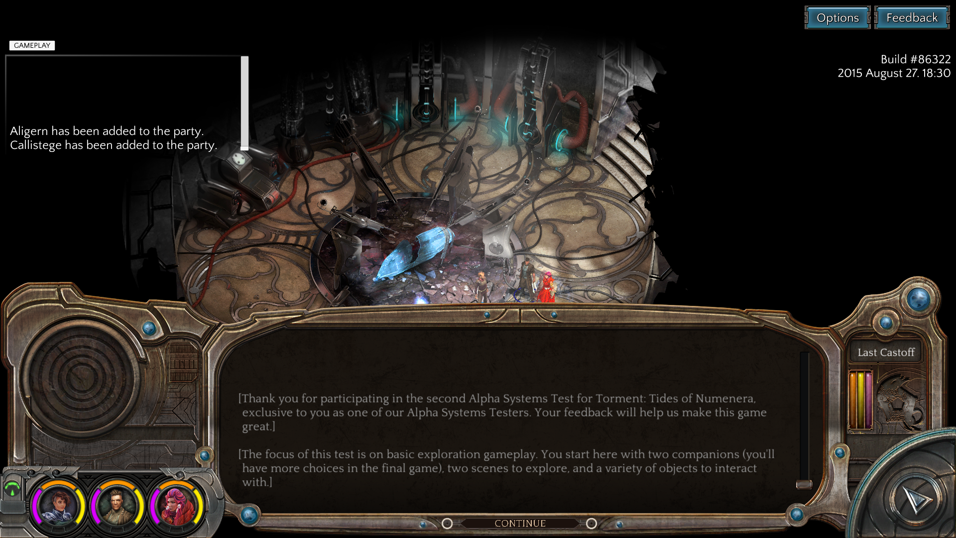 Broken Dome area - Thank you for participating in the second Alpha Systems Test