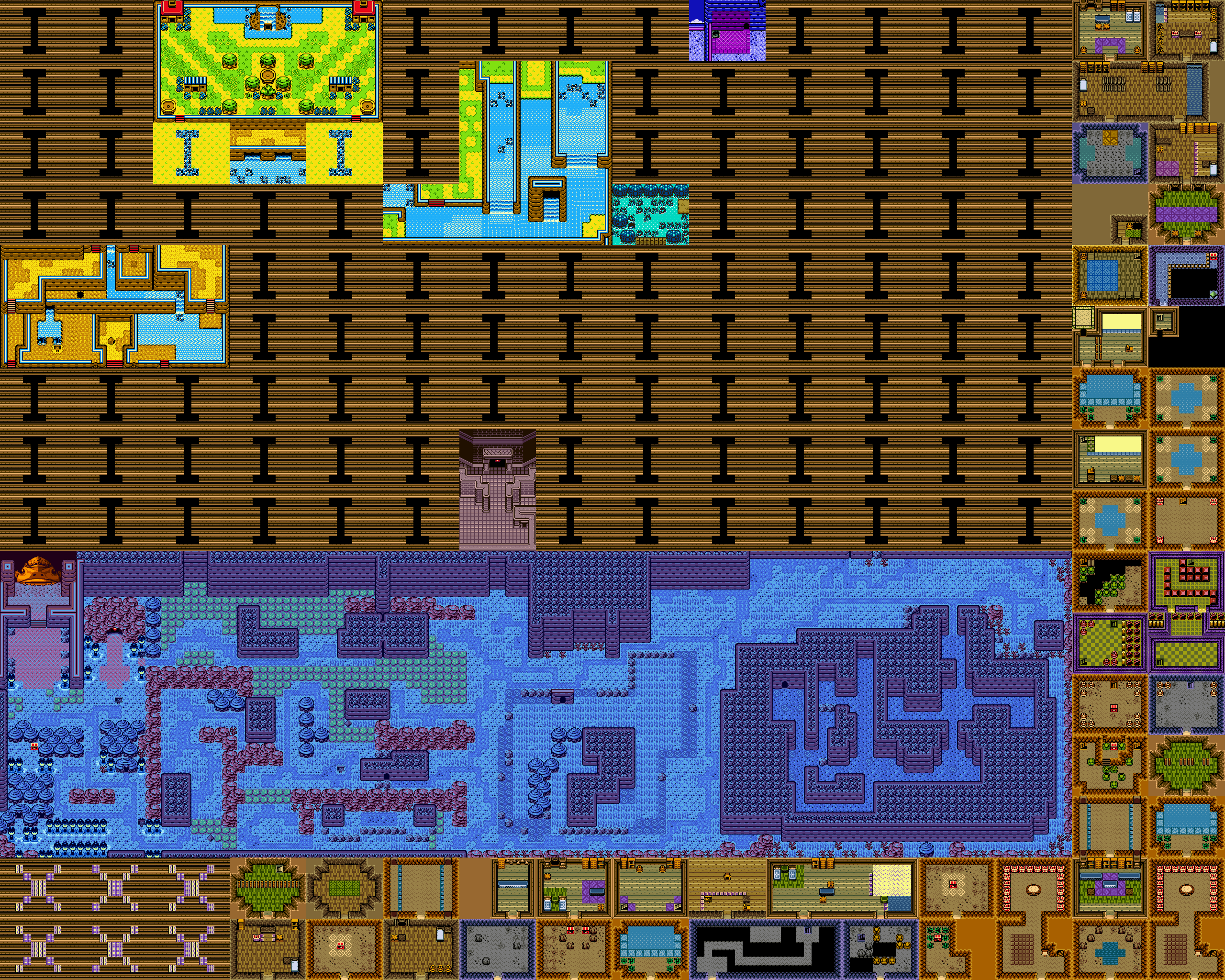 Present Underwater Map.