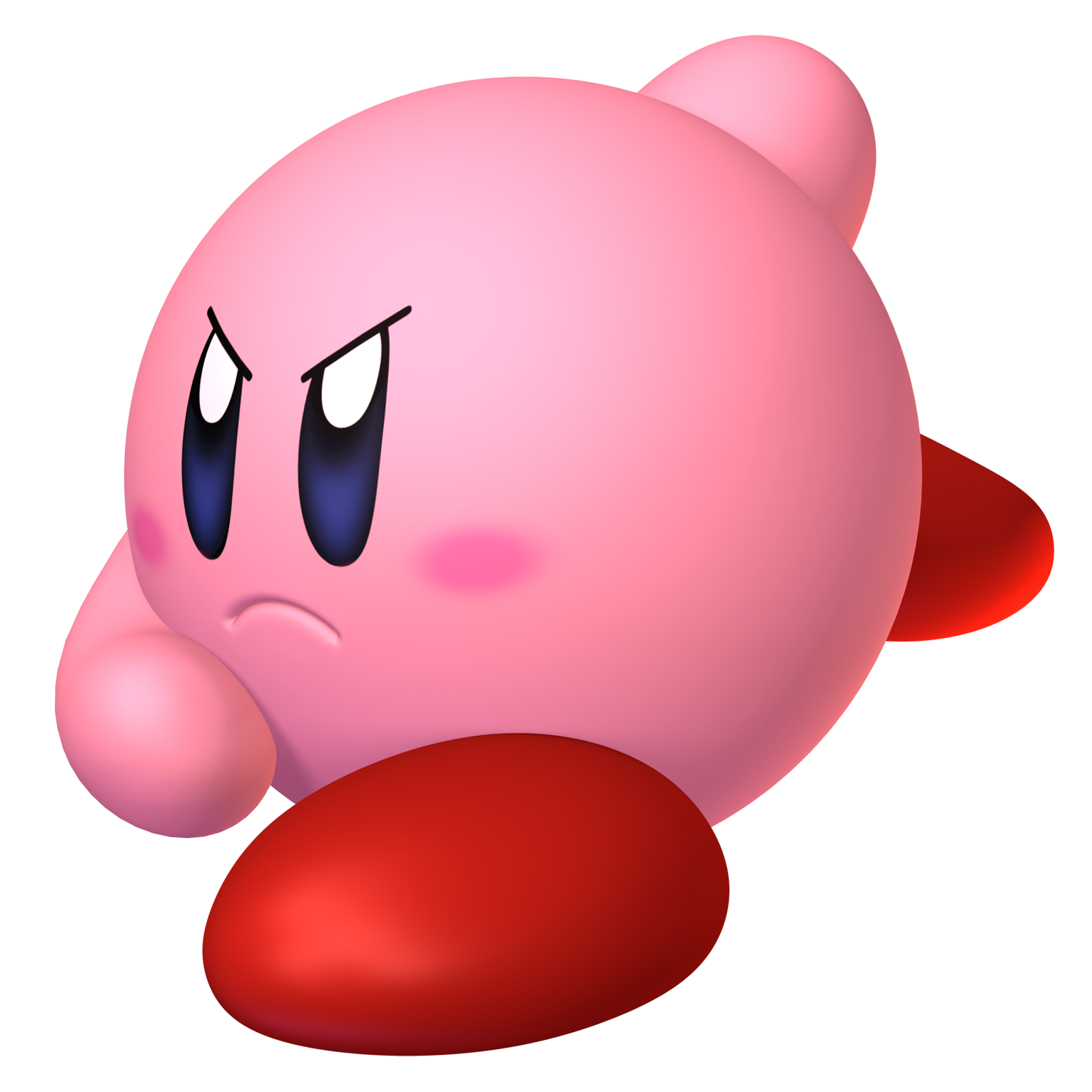 A render of Kirby alone. A render of Kirby alone.
