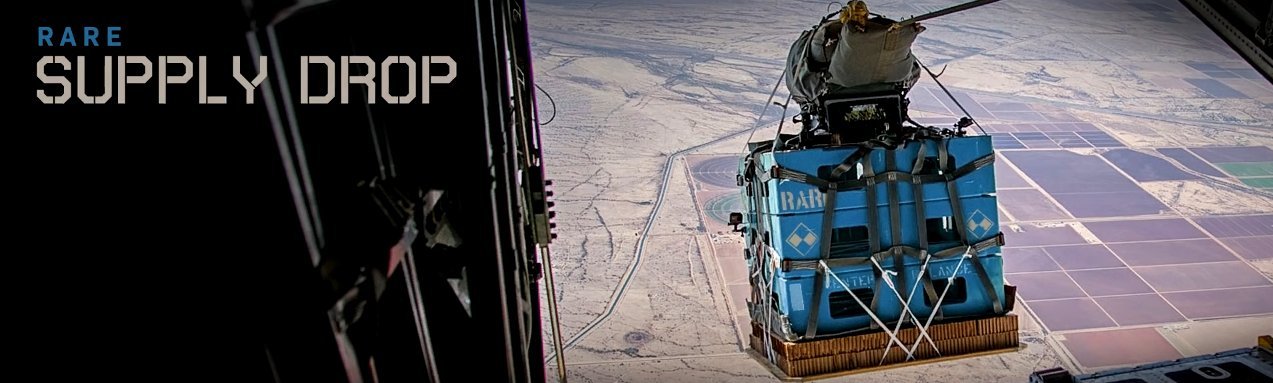 Concept art for the RareSupply Drop