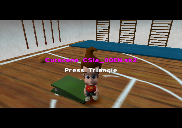 Cutscene Name Display. This displays the internal cutscene name of the cutscene when it is finished playing. Cutscene Name Display. This displays the internal cutscene name of the cutscene when it is finished playing.