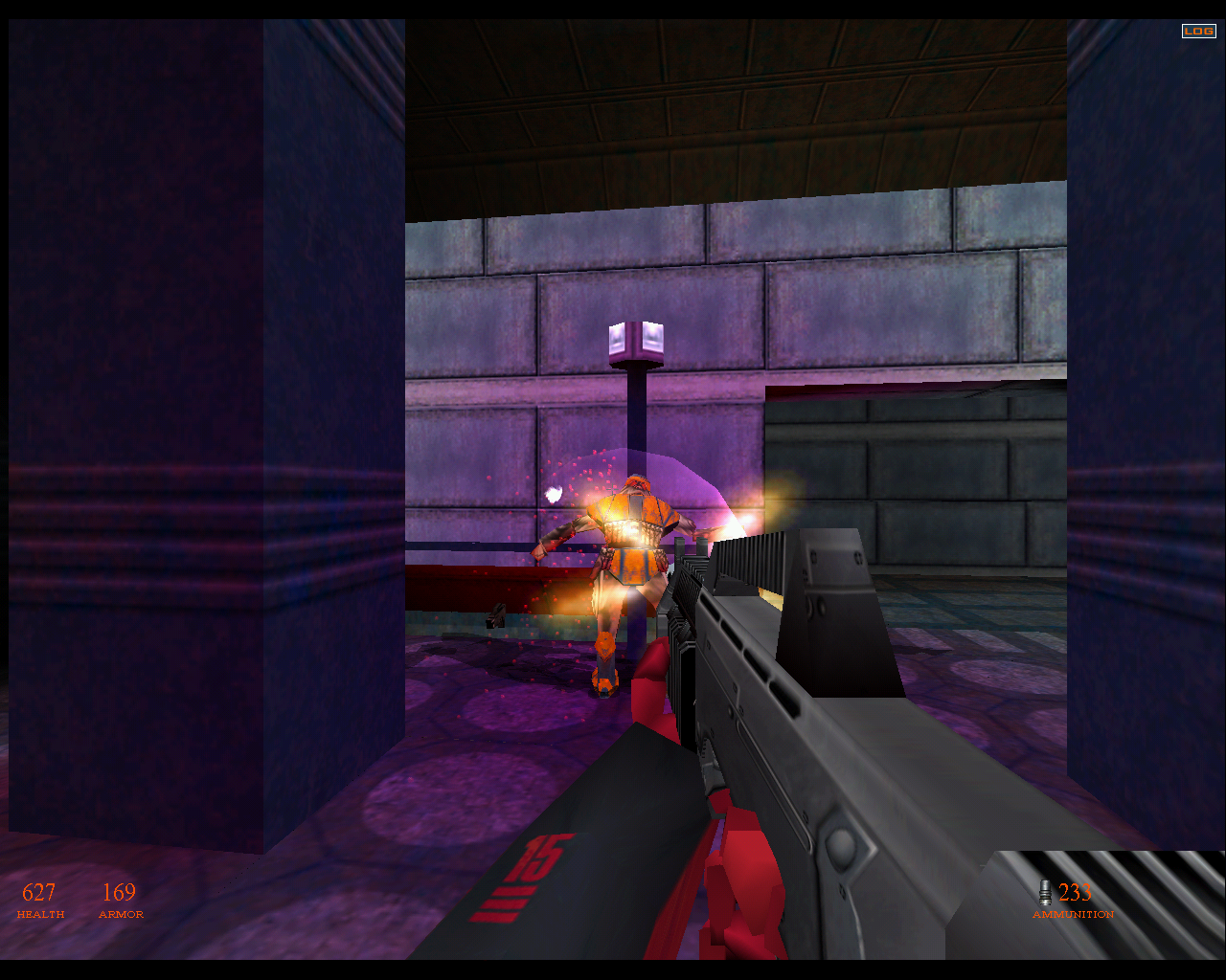 There's no train cutscene and the door to the train is open (in final, train arrives only in a cutscene)