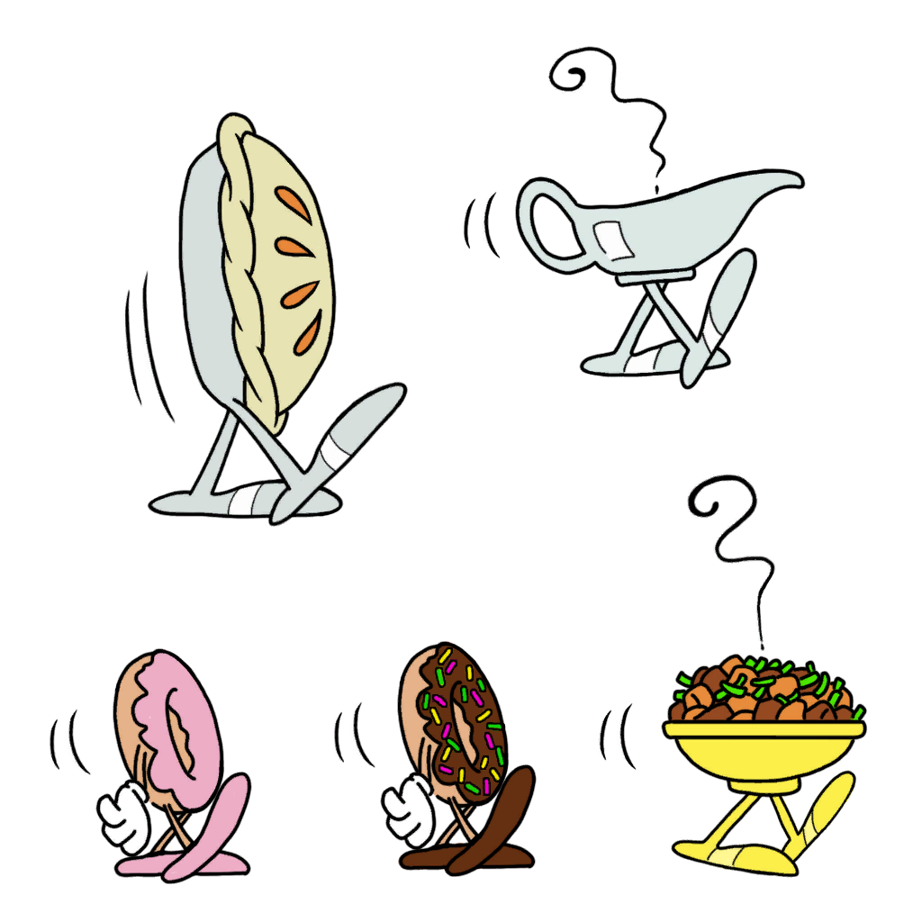 Walking Food NPCs Walking Food NPCs
