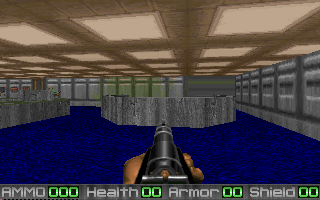 View of the player's spawn point. View of the player's spawn point.