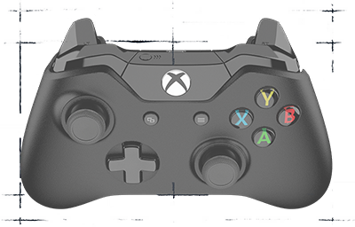 Clipart of an Xbox One controller. Clipart of an Xbox One controller.