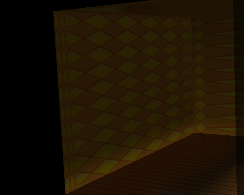 The walls around the theater are in all stage ranks and are not seen in normal play. The wall texture used is the same for all levels of stages, and the texture is stretched for the side walls. As mentioned prior, the floor can be seen in the Hooktail fight, but the player must be at Level 10 to obtain the B-List Star Stage, which is very unlikely this early in the game.