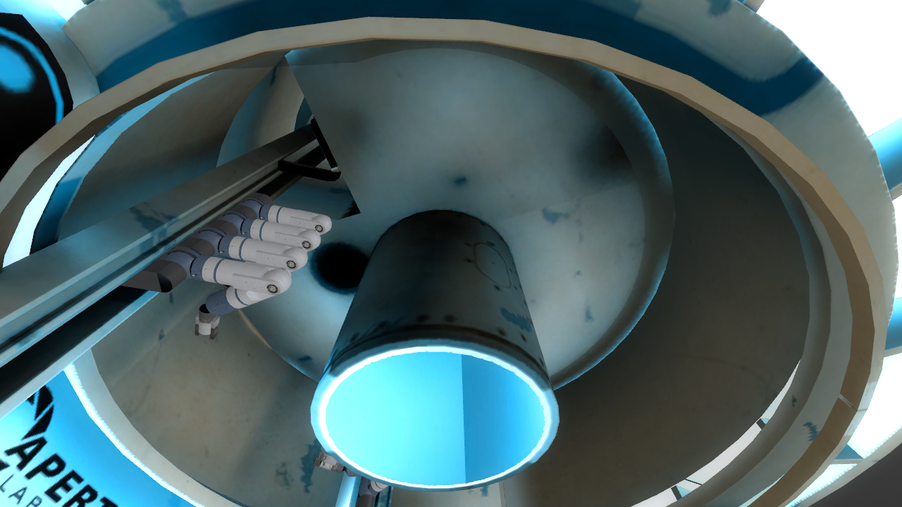 The AO shadows from the welders seen on the disassembler models in the final game. The AO shadows from the welders seen on the disassembler models in the final game.
