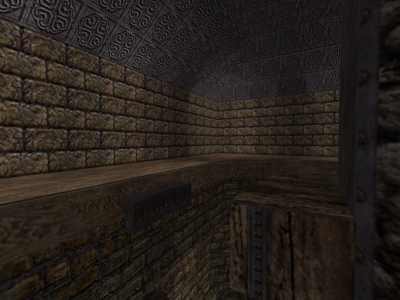 Top of the spiral room. Top of the spiral room.