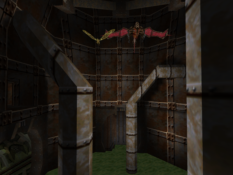 Turbine room.