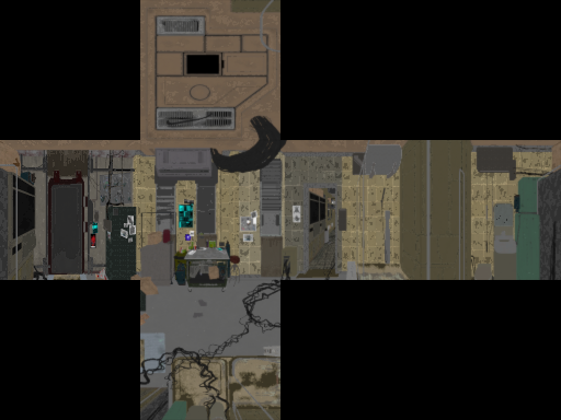 A bathroom and seating area? A bathroom and seating area?