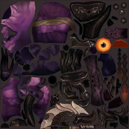 Magic Ruins Guardian texture map Magic Ruins Guardian texture map