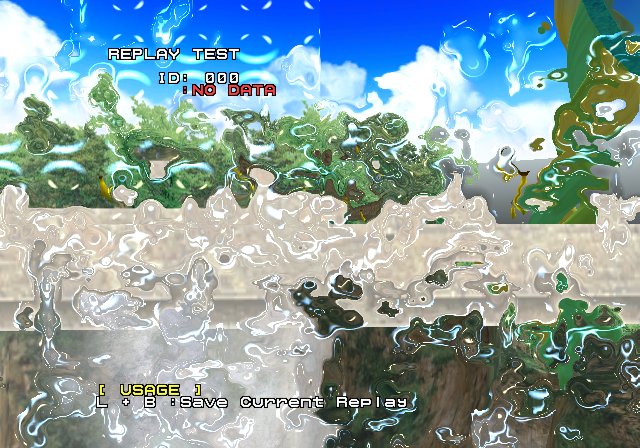 INDIRECT - Overlay testing. There is only one overlay viewable - the water effect from underwater levels. INDIRECT - Overlay testing. There is only one overlay viewable - the water effect from underwater levels.