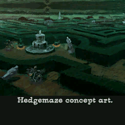Hedgemaze Concept Art Hedgemaze Concept Art