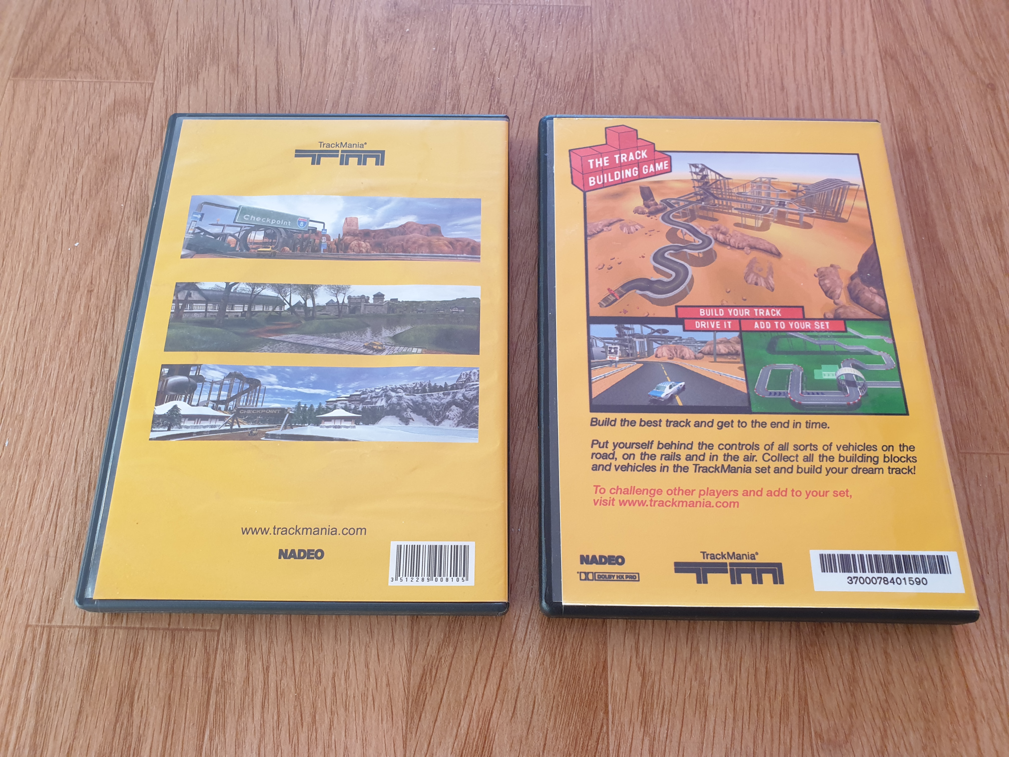 Self published retail back / Development copy back