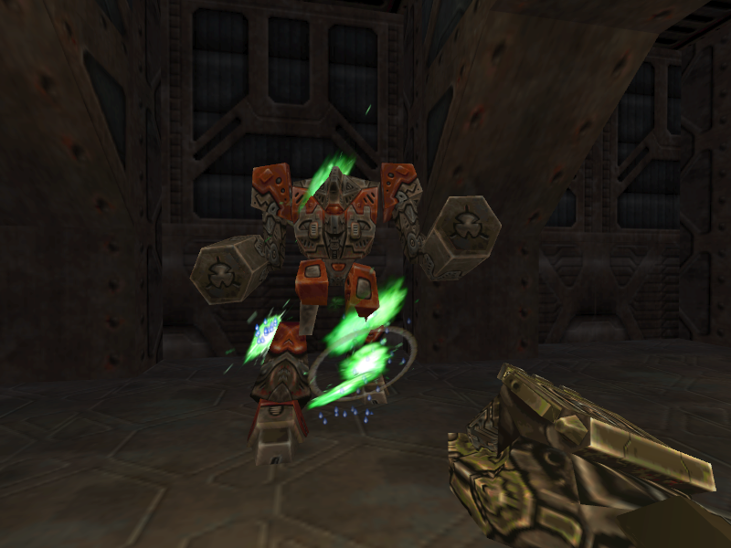 A Ragemaster stunned by the Disruptor Glove. A Ragemaster stunned by the Disruptor Glove.