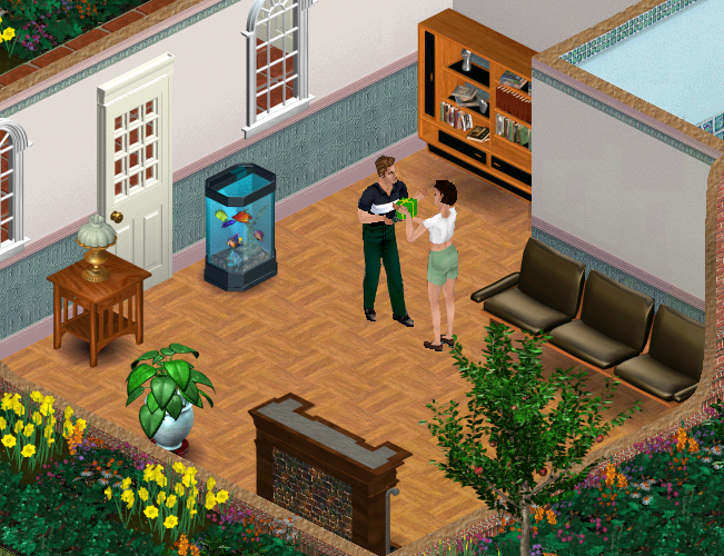 "The small talk in the hot tub paid off. Your bachelor has finally made it over to the neighbor's house. Now what? Brag about your latest exploits, tease them about the décor or compliment their taste in exotic fish."