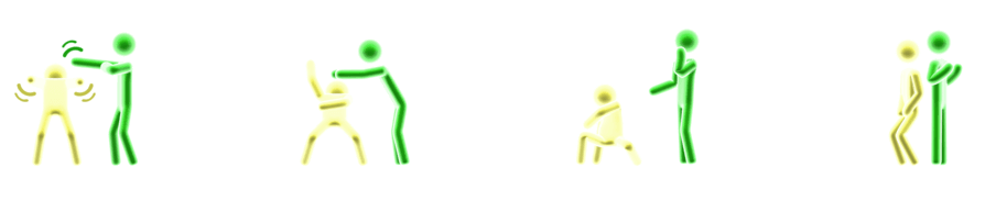 Beta pictograms 13, 14, 15 and 16