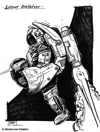 Lunar Rocketeer
