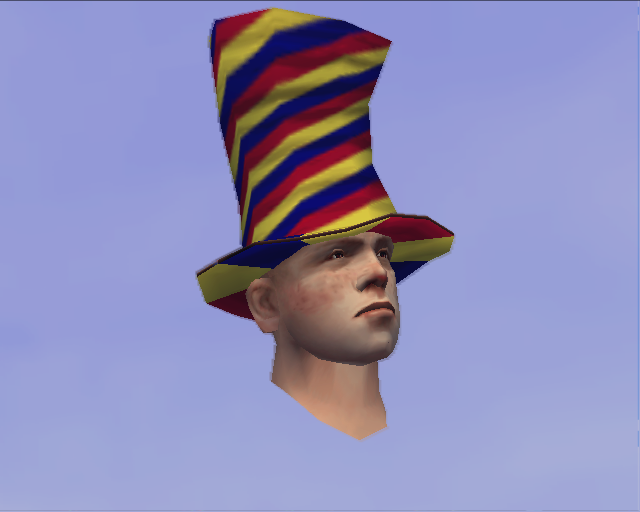 SP_UShat An earlier version of the Checkered Party Hat. Has a cutscene model. SP_UShat An earlier version of the Checkered Party Hat. Has a cutscene model.