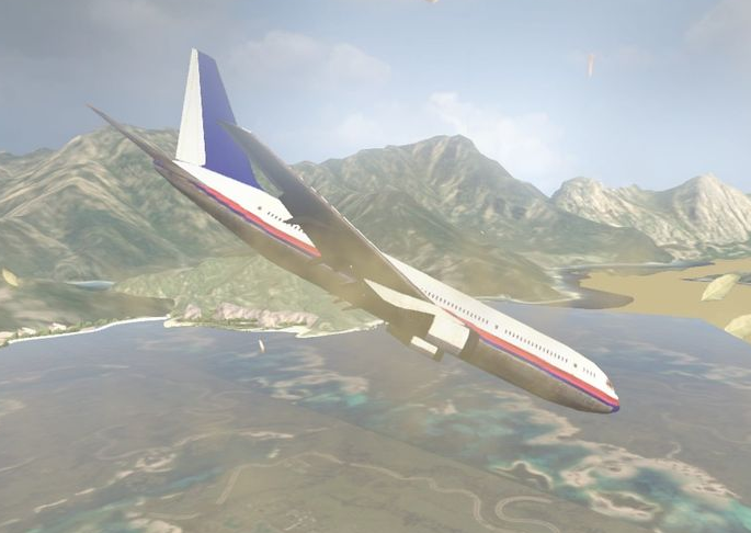 Another Jet. This time it is going down.
