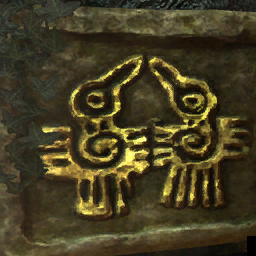 Temple Tangle. Two birds, painted on a stone slab, no feet apart, 'cause they're quite gay! Temple Tangle. Two birds, painted on a stone slab, no feet apart, 'cause they're quite gay!
