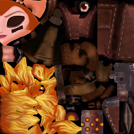 Torch's texture map Torch's texture map