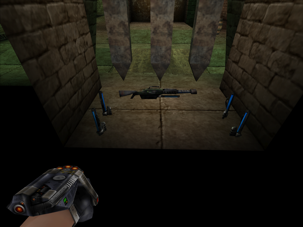 Another look at the Shock Rifle. Another look at the Shock Rifle.