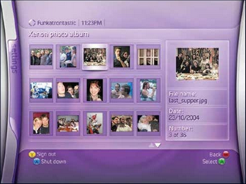 "Settings" Page