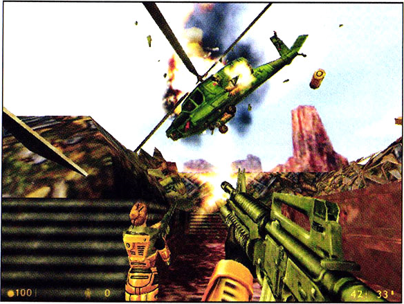 Another alternate scan of garbage dump fight.